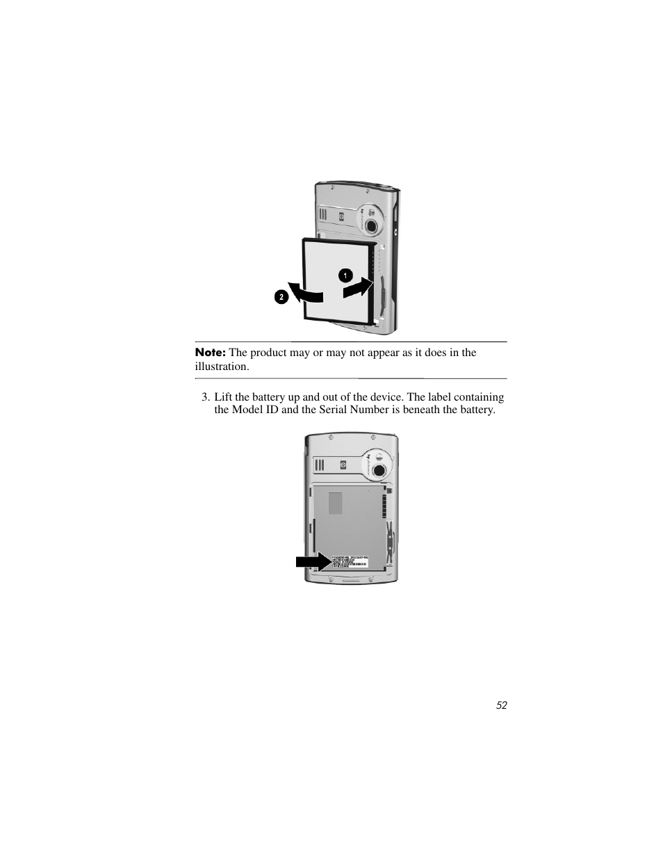 HP IPAQ RX3000 User Manual | Page 56 / 60