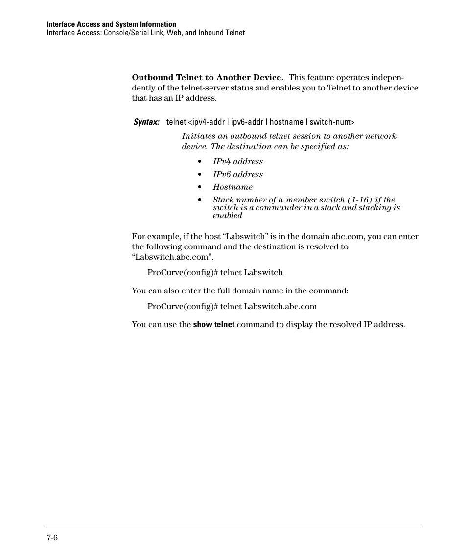 HP 2910AL User Manual | Page 152 / 618