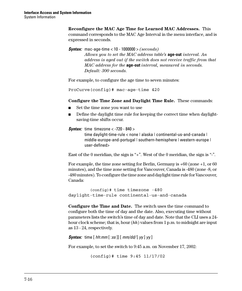 HP 2910AL User Manual | Page 162 / 618