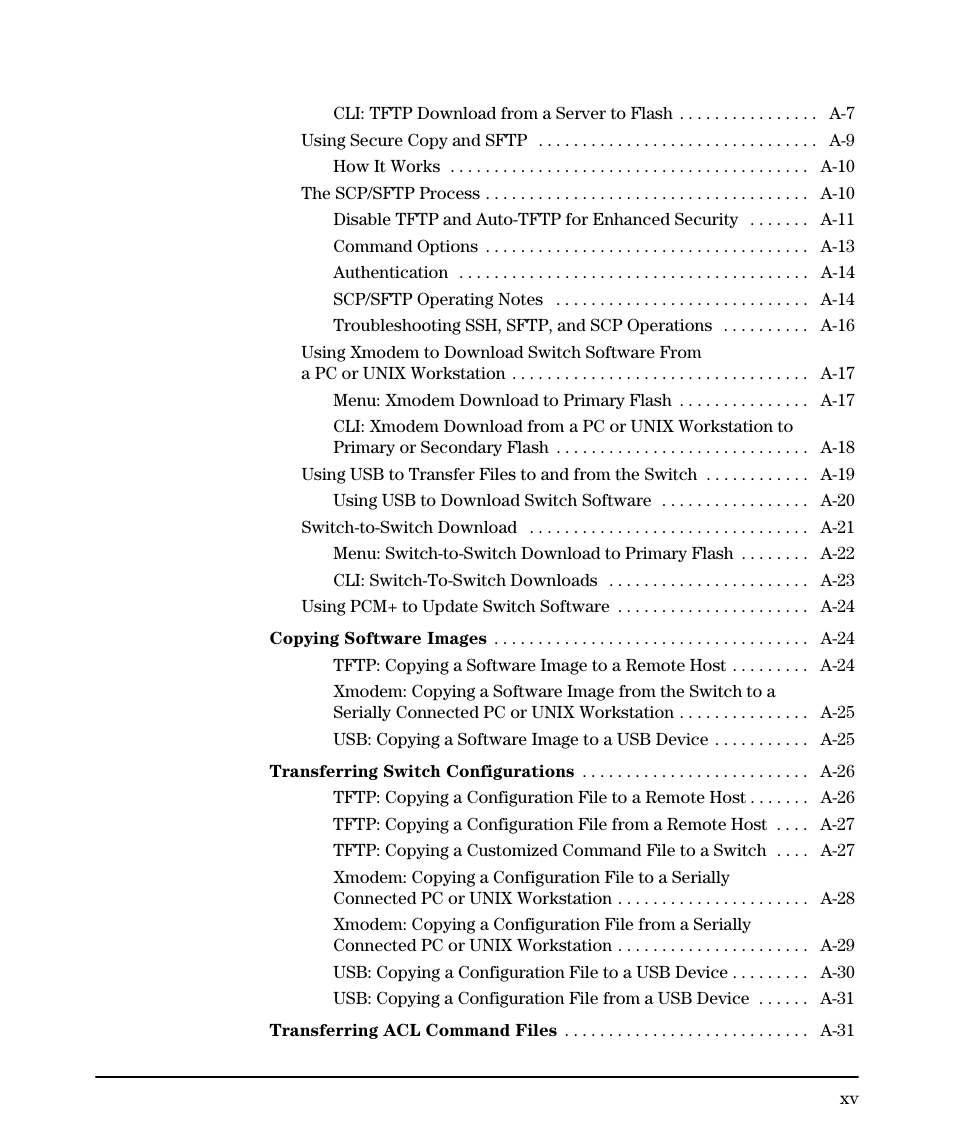 HP 2910AL User Manual | Page 17 / 618