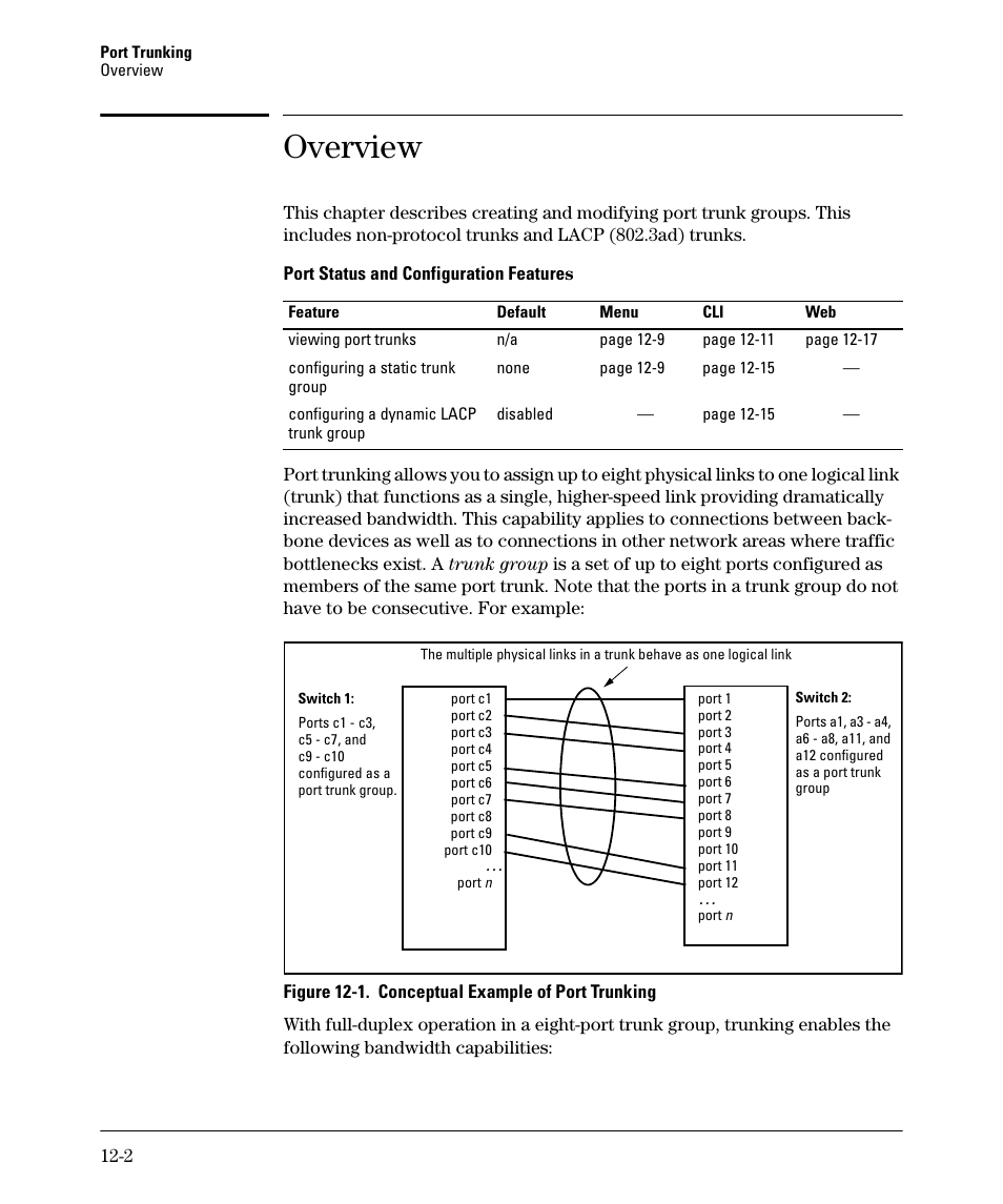 Overview | HP 2910AL User Manual | Page 282 / 618