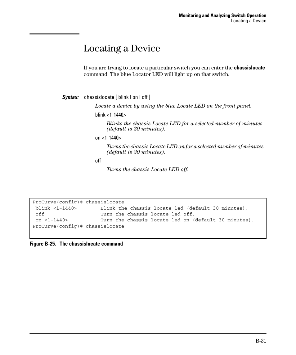 Locating a device | HP 2910AL User Manual | Page 487 / 618