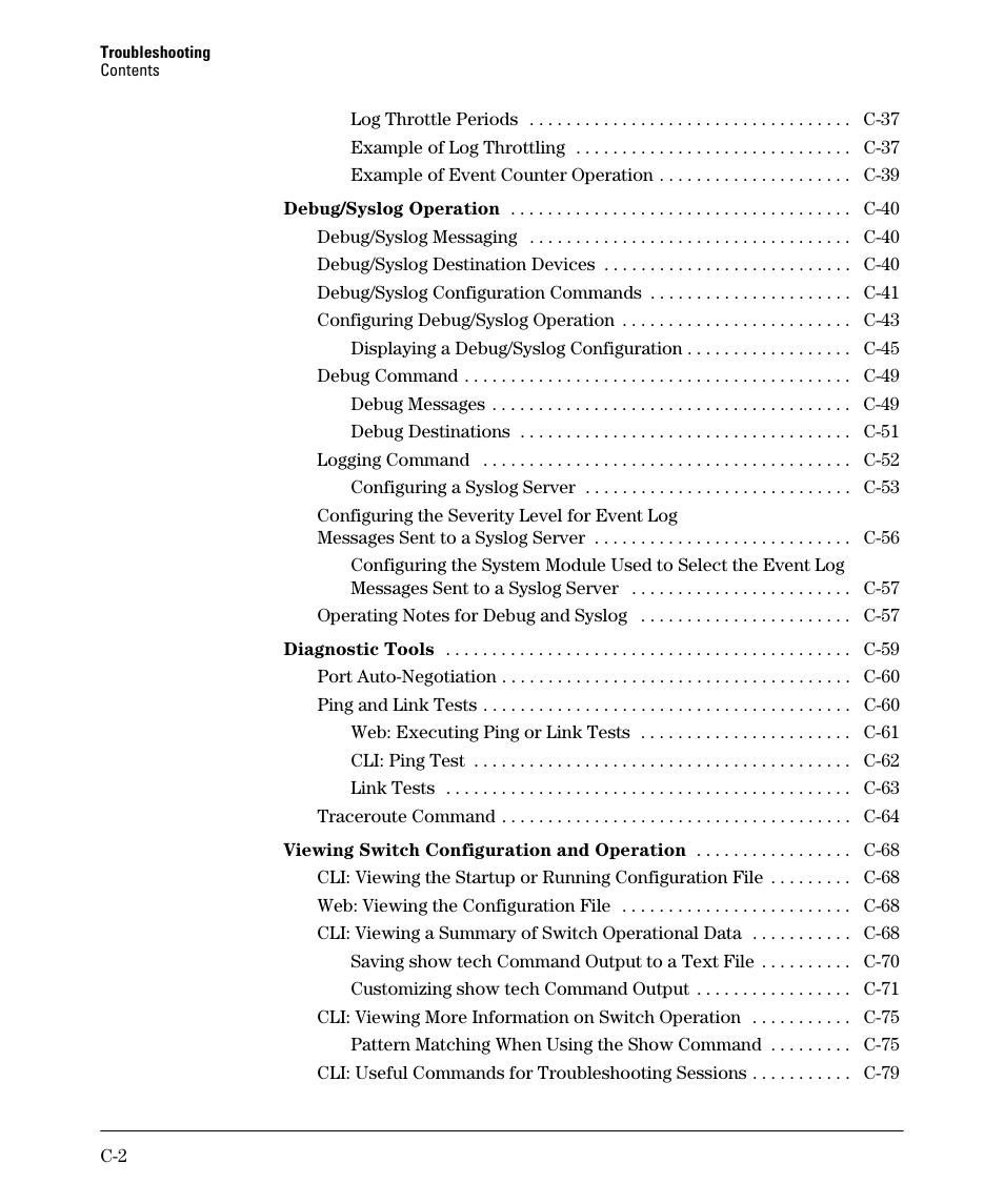 HP 2910AL User Manual | Page 490 / 618