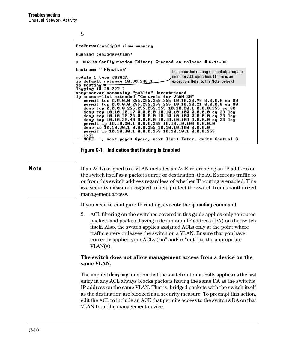 HP 2910AL User Manual | Page 498 / 618