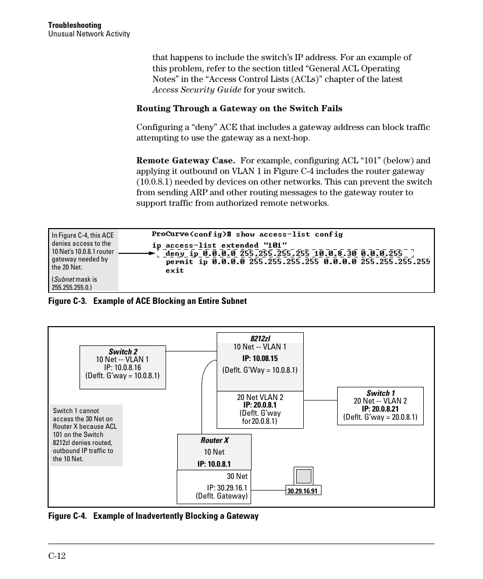 HP 2910AL User Manual | Page 500 / 618