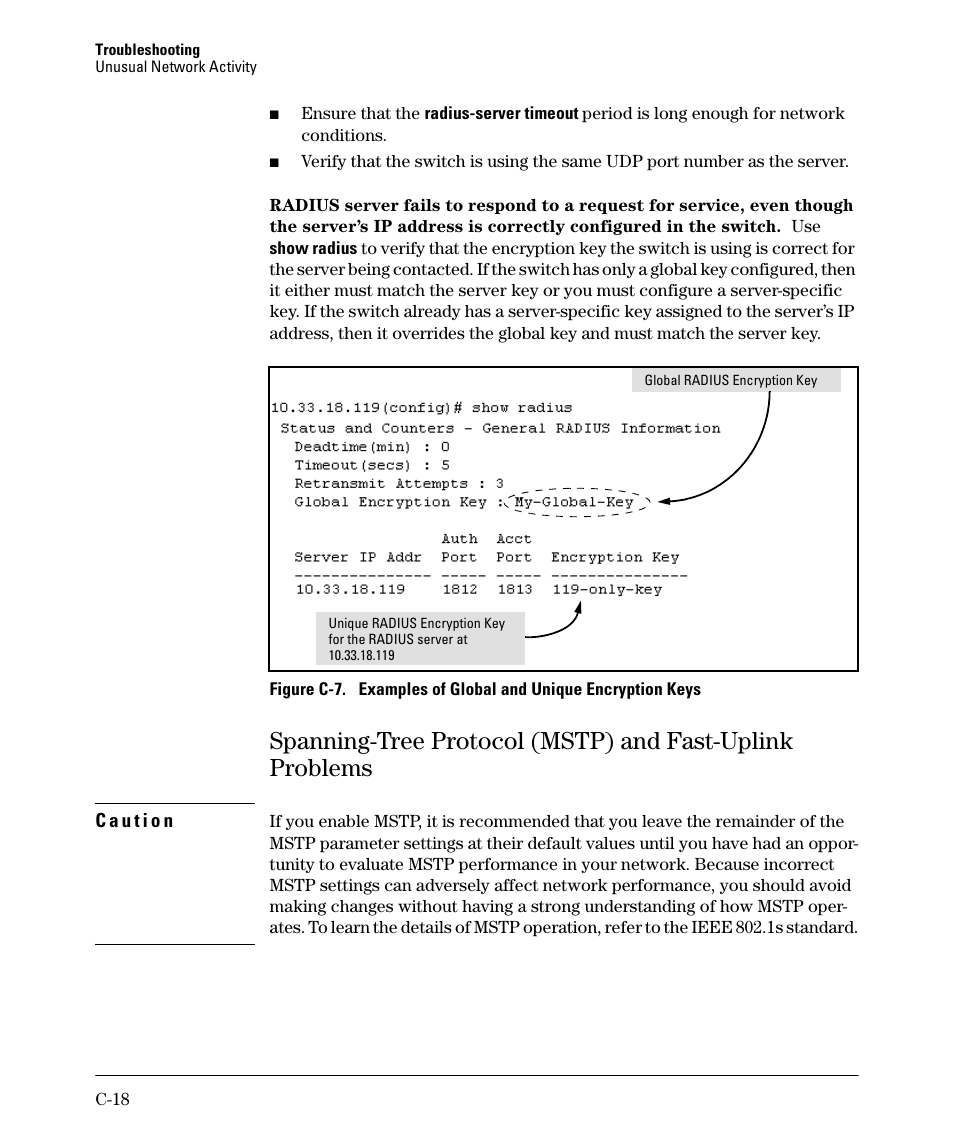 HP 2910AL User Manual | Page 506 / 618