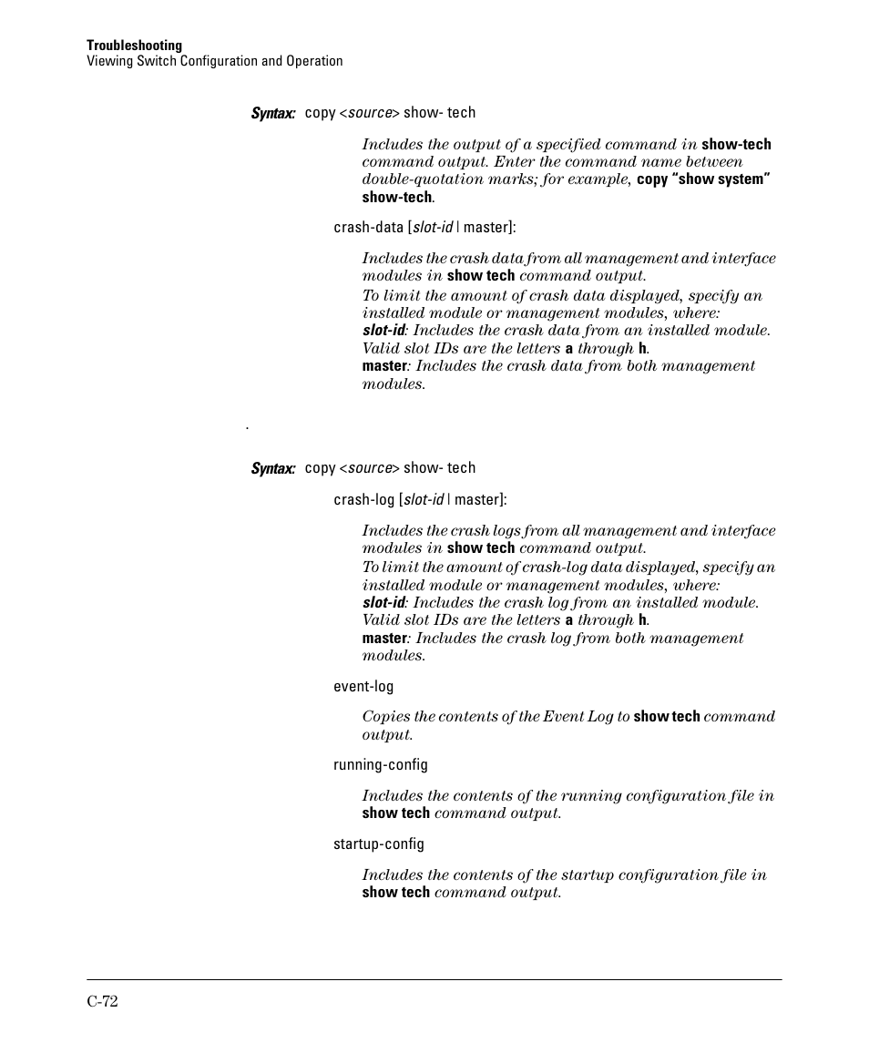 HP 2910AL User Manual | Page 560 / 618