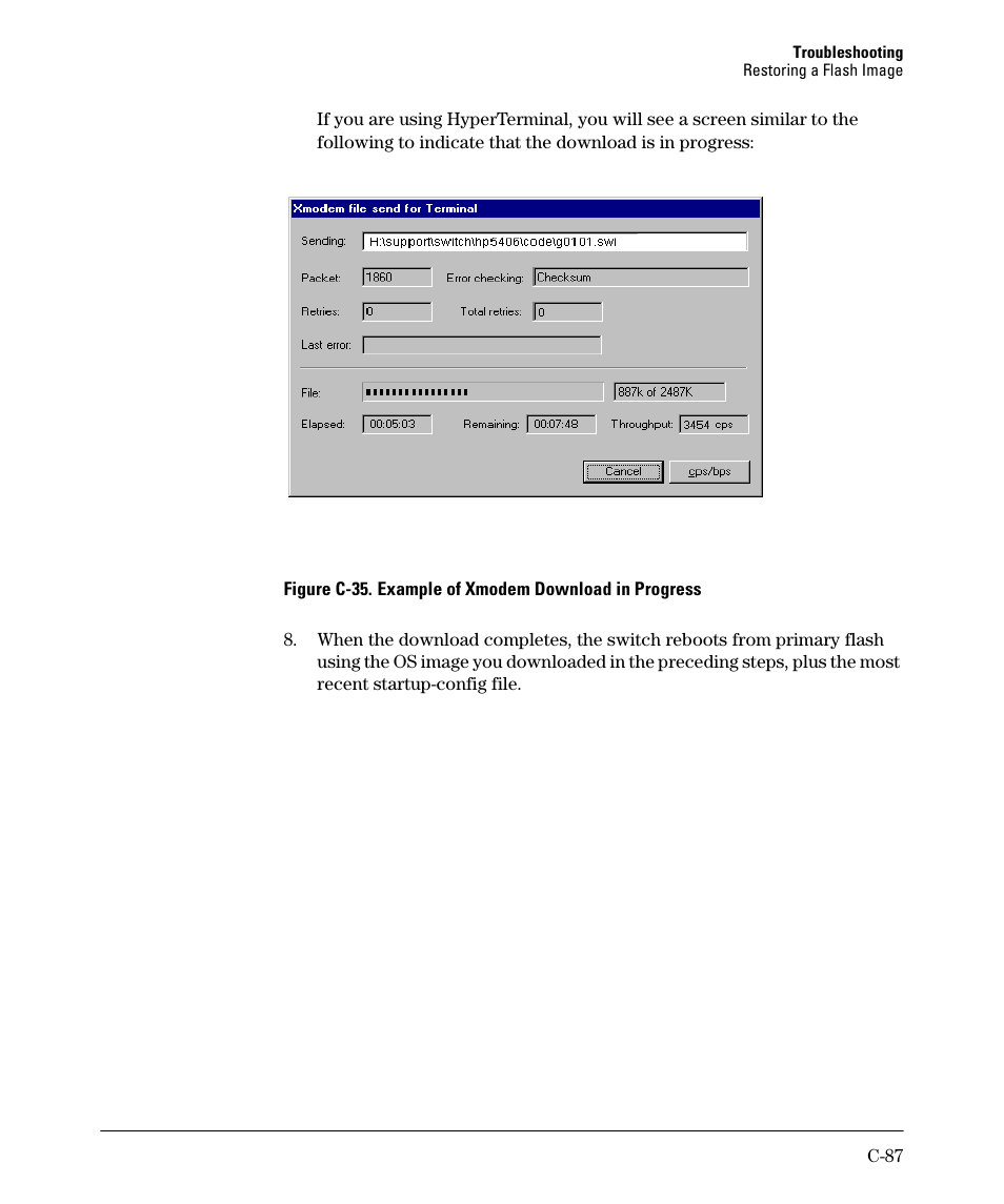 HP 2910AL User Manual | Page 575 / 618