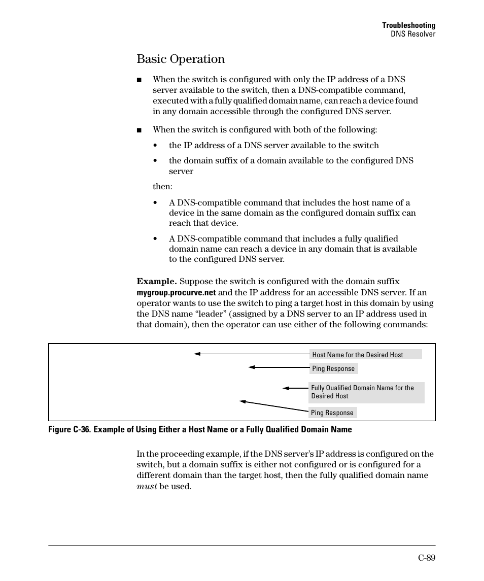 Basic operation | HP 2910AL User Manual | Page 577 / 618