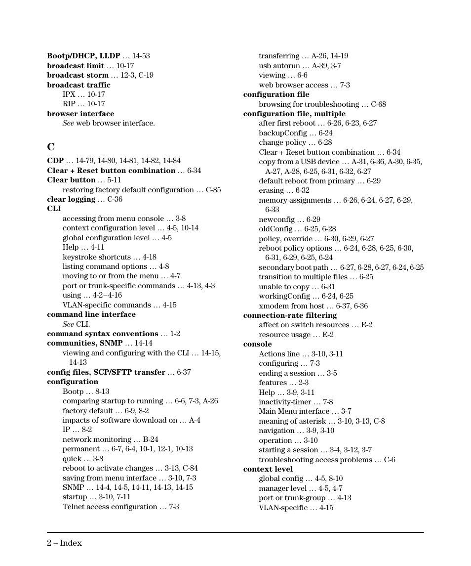 HP 2910AL User Manual | Page 604 / 618