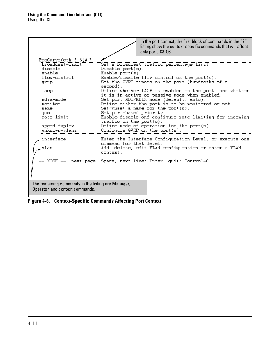 HP 2910AL User Manual | Page 78 / 618