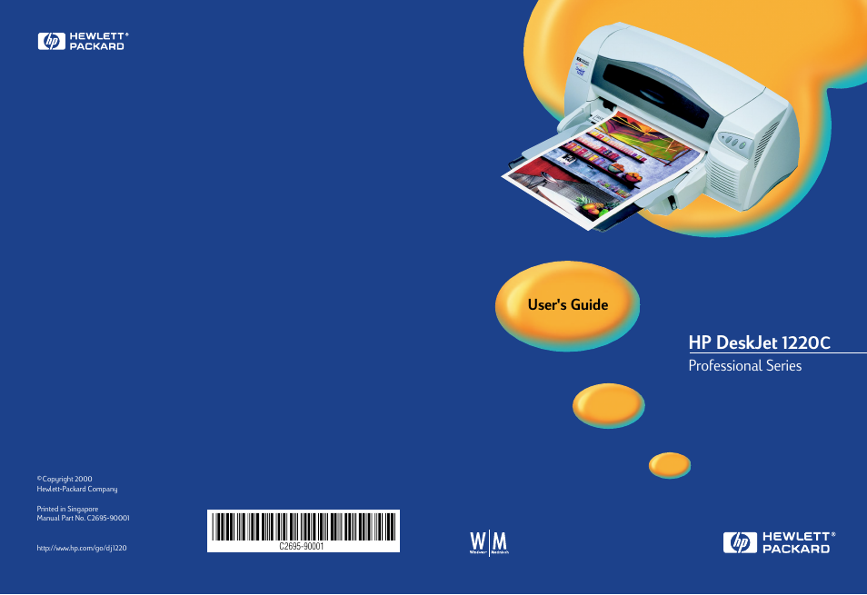 HP 1220C User Manual | 49 pages