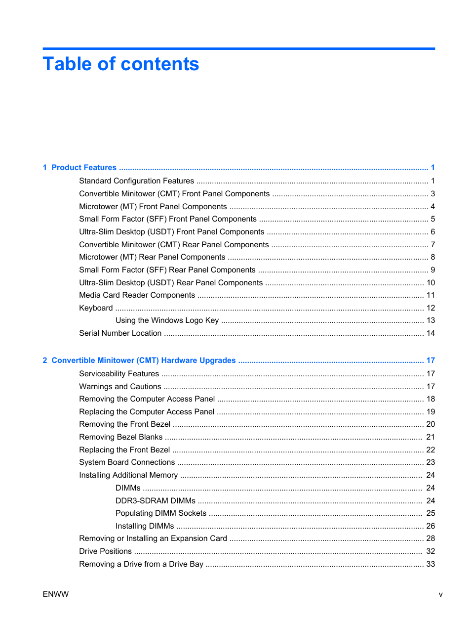 HP 6200 User Manual | Page 5 / 181