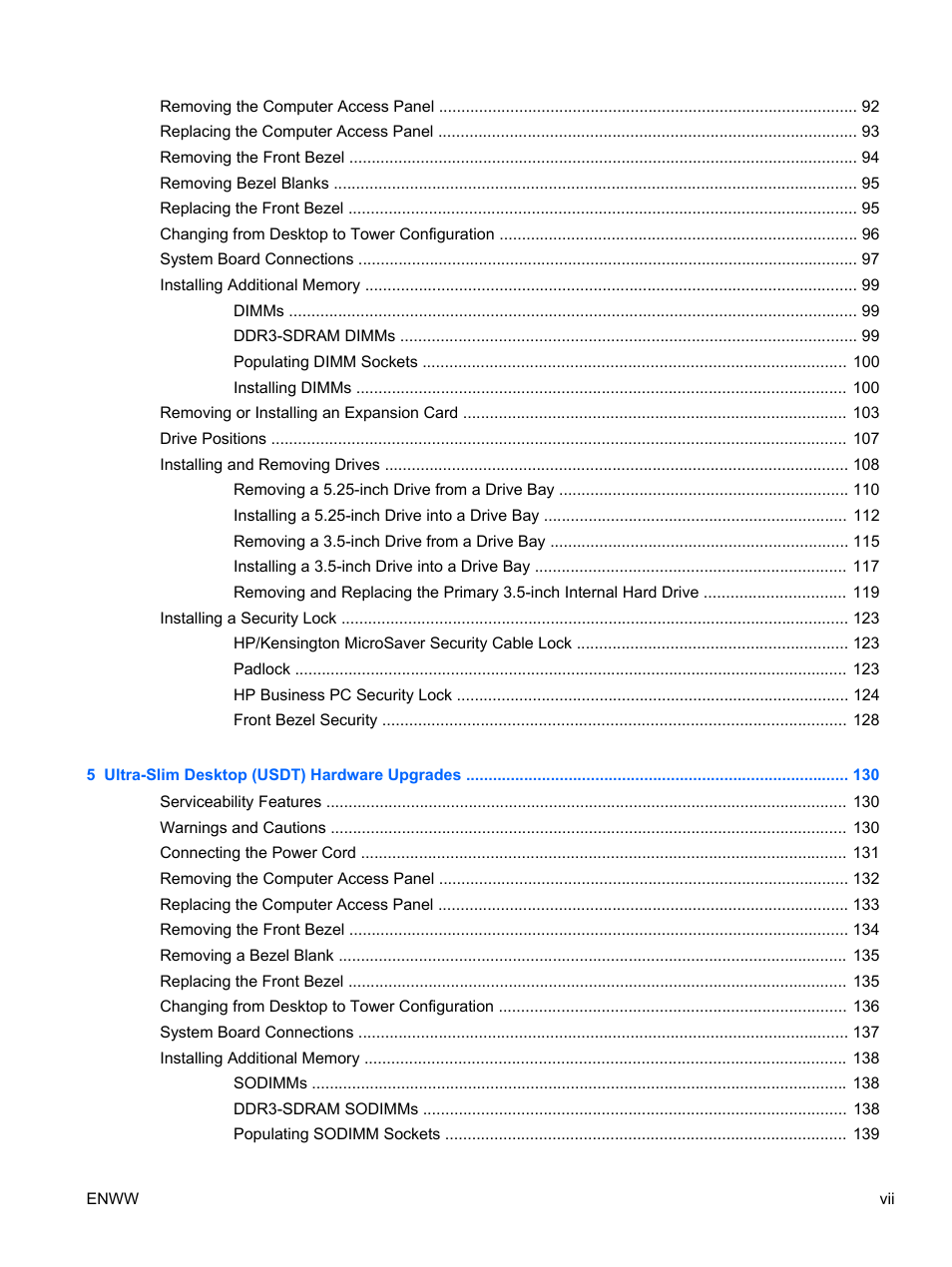 HP 6200 User Manual | Page 7 / 181