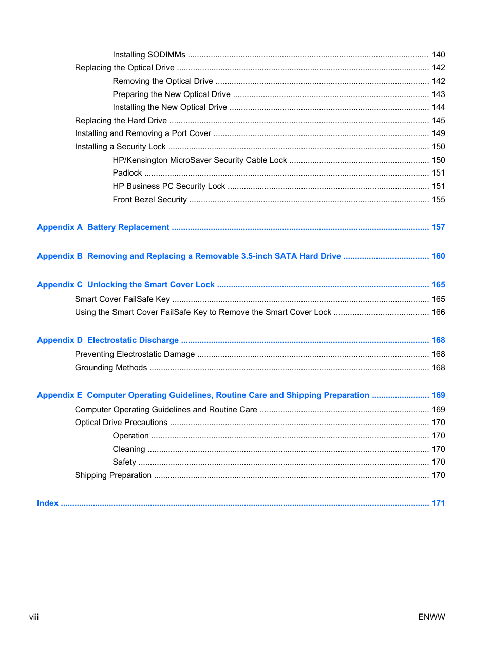 HP 6200 User Manual | Page 8 / 181