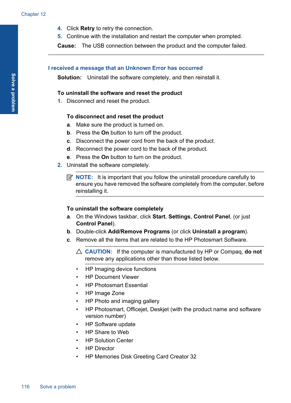 HP Photosmart Premium Fax C410 User Manual | Page 118 / 264