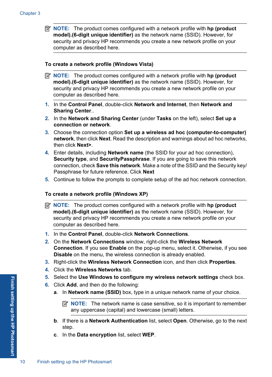 HP Photosmart Premium Fax C410 User Manual | Page 12 / 264