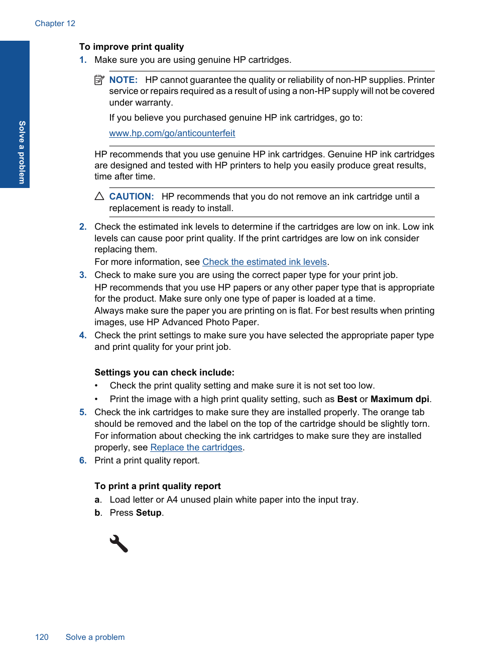 HP Photosmart Premium Fax C410 User Manual | Page 122 / 264