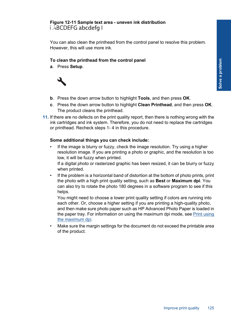 HP Photosmart Premium Fax C410 User Manual | Page 127 / 264