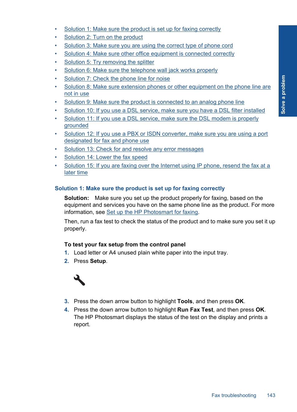 HP Photosmart Premium Fax C410 User Manual | Page 145 / 264