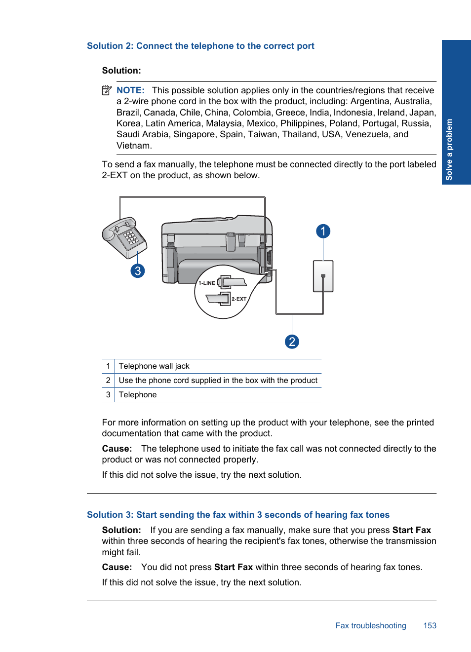 HP Photosmart Premium Fax C410 User Manual | Page 155 / 264