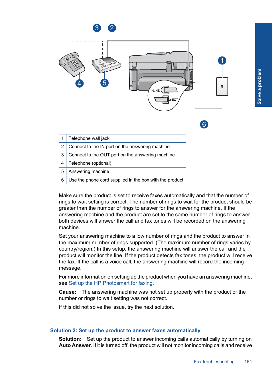 HP Photosmart Premium Fax C410 User Manual | Page 163 / 264