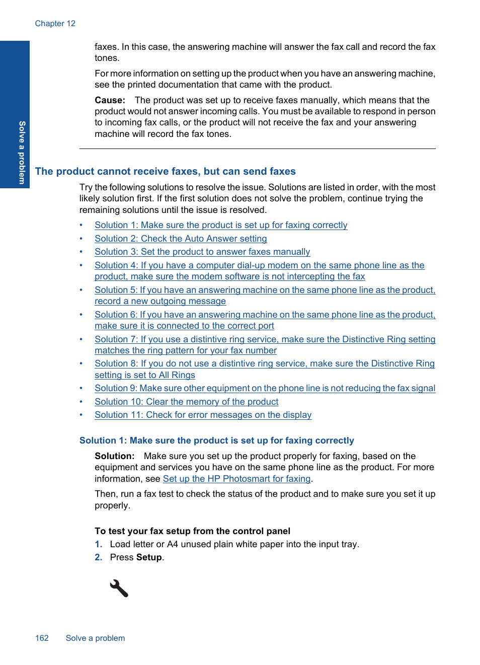 HP Photosmart Premium Fax C410 User Manual | Page 164 / 264