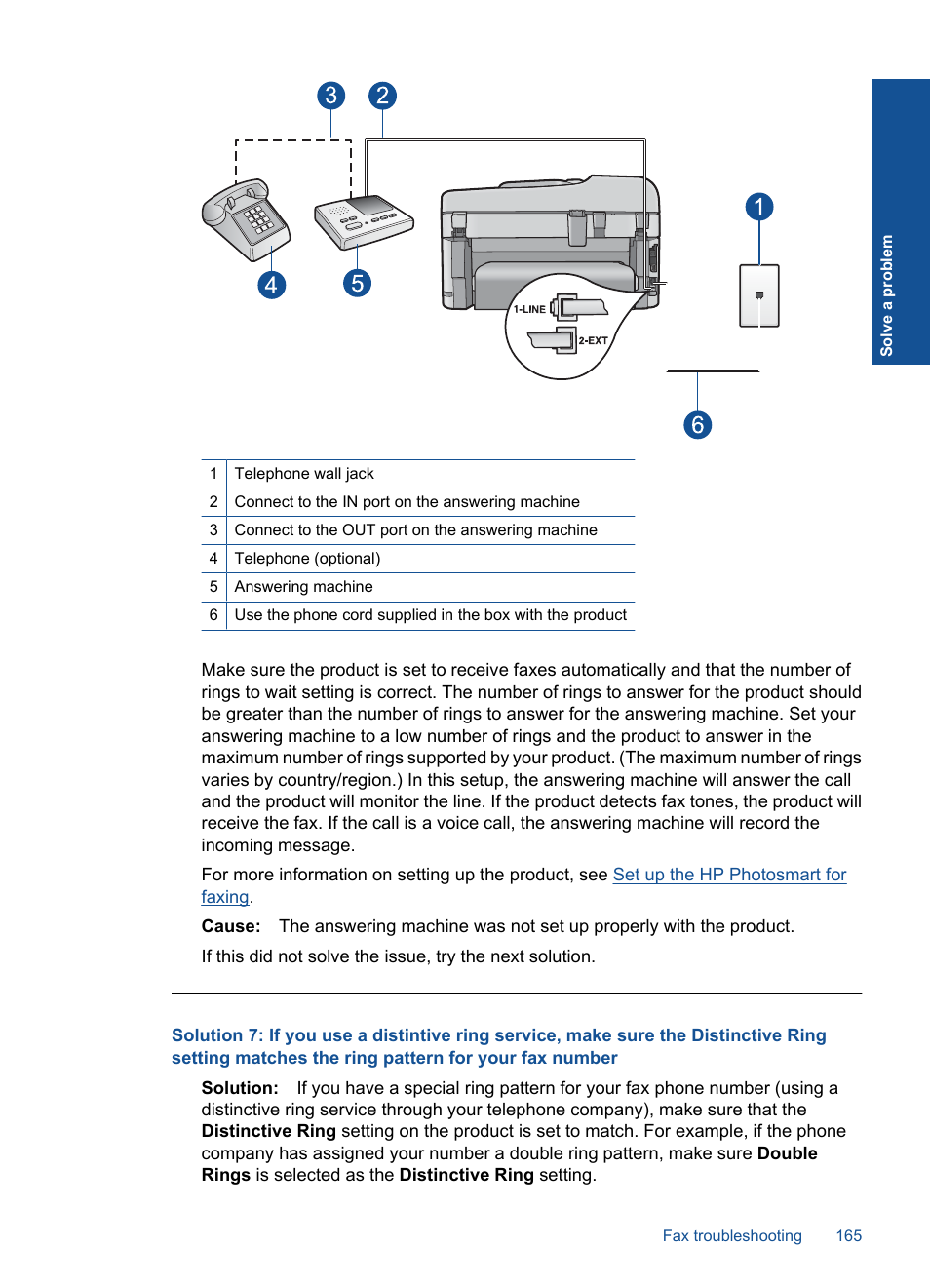 HP Photosmart Premium Fax C410 User Manual | Page 167 / 264