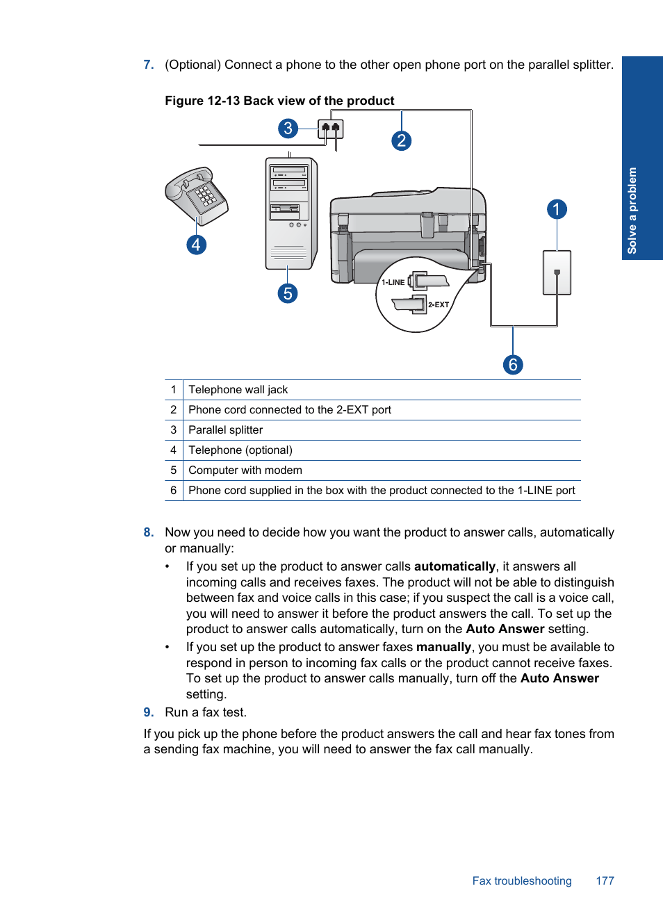 HP Photosmart Premium Fax C410 User Manual | Page 179 / 264