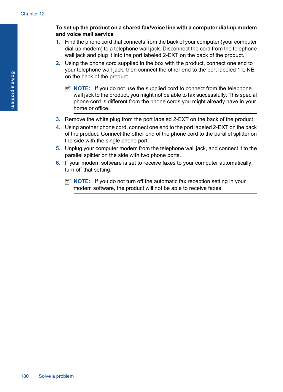 HP Photosmart Premium Fax C410 User Manual | Page 182 / 264