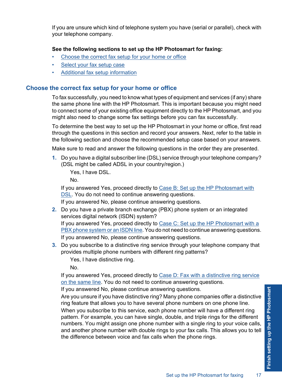 HP Photosmart Premium Fax C410 User Manual | Page 19 / 264