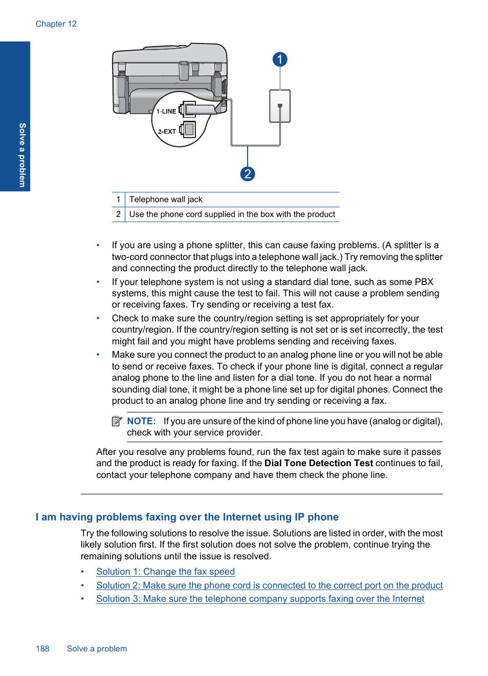 HP Photosmart Premium Fax C410 User Manual | Page 190 / 264