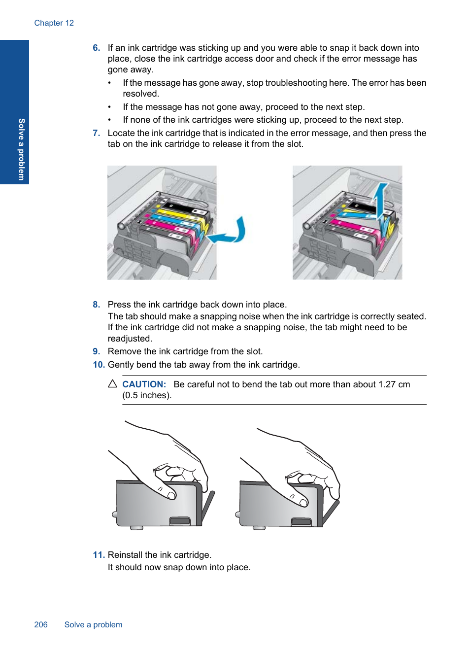 HP Photosmart Premium Fax C410 User Manual | Page 208 / 264