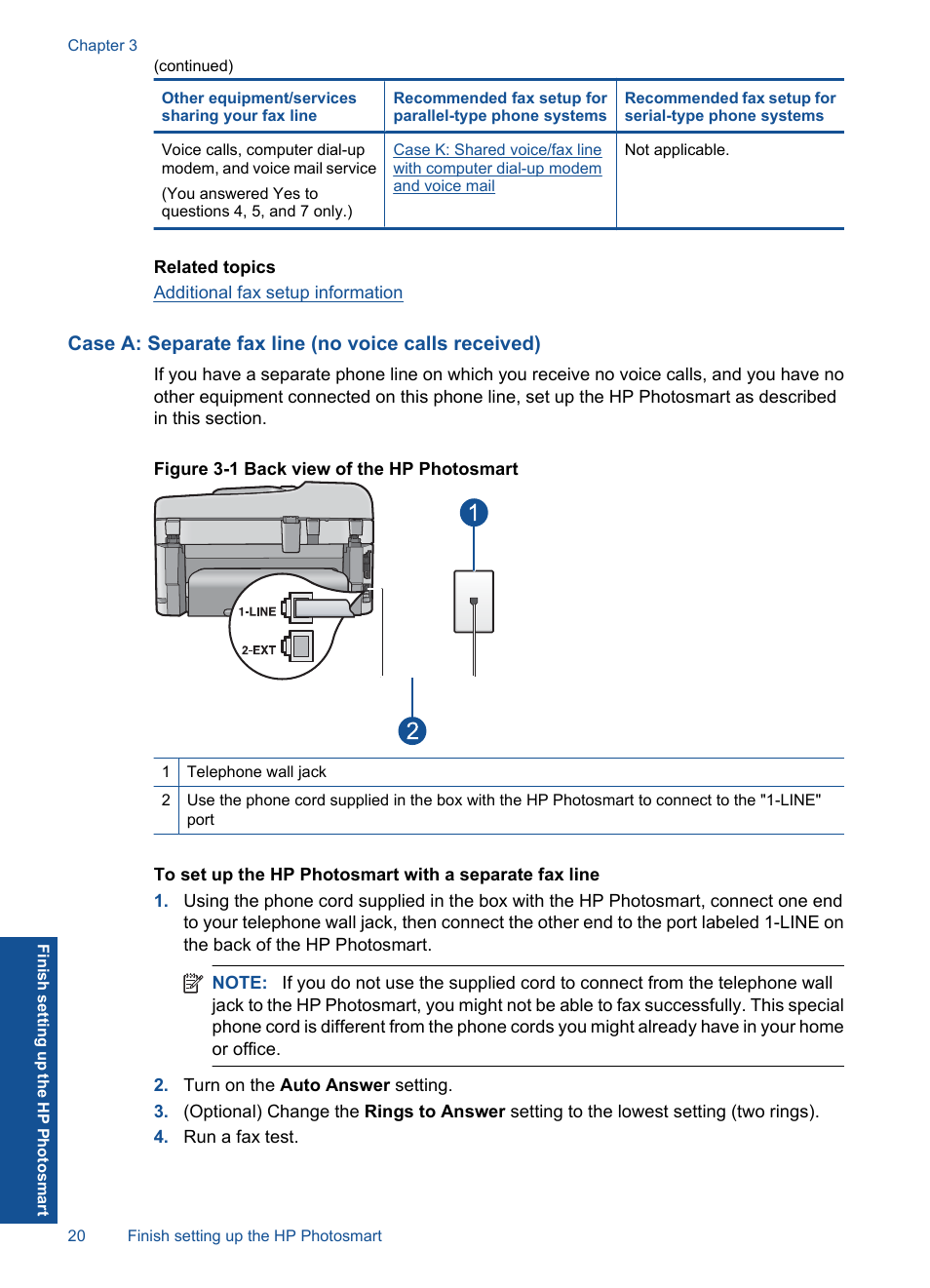 HP Photosmart Premium Fax C410 User Manual | Page 22 / 264