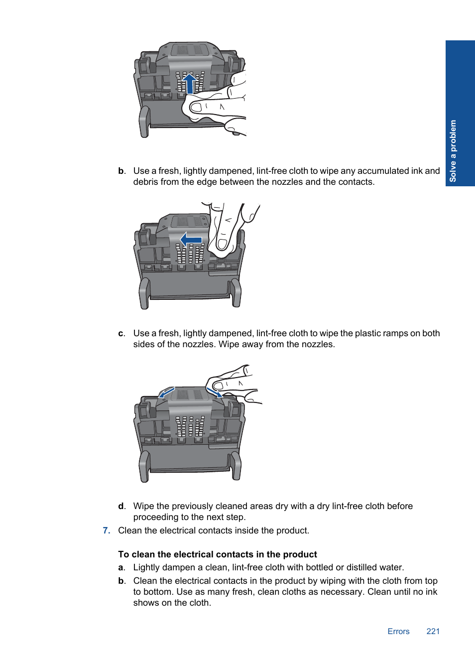 HP Photosmart Premium Fax C410 User Manual | Page 223 / 264