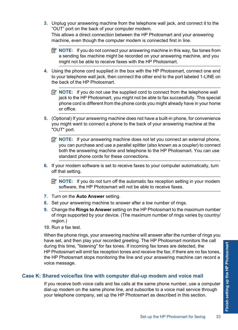 HP Photosmart Premium Fax C410 User Manual | Page 35 / 264
