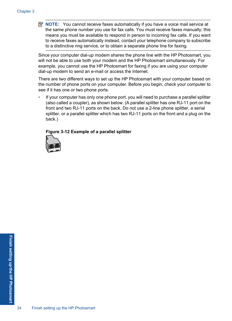 HP Photosmart Premium Fax C410 User Manual | Page 36 / 264