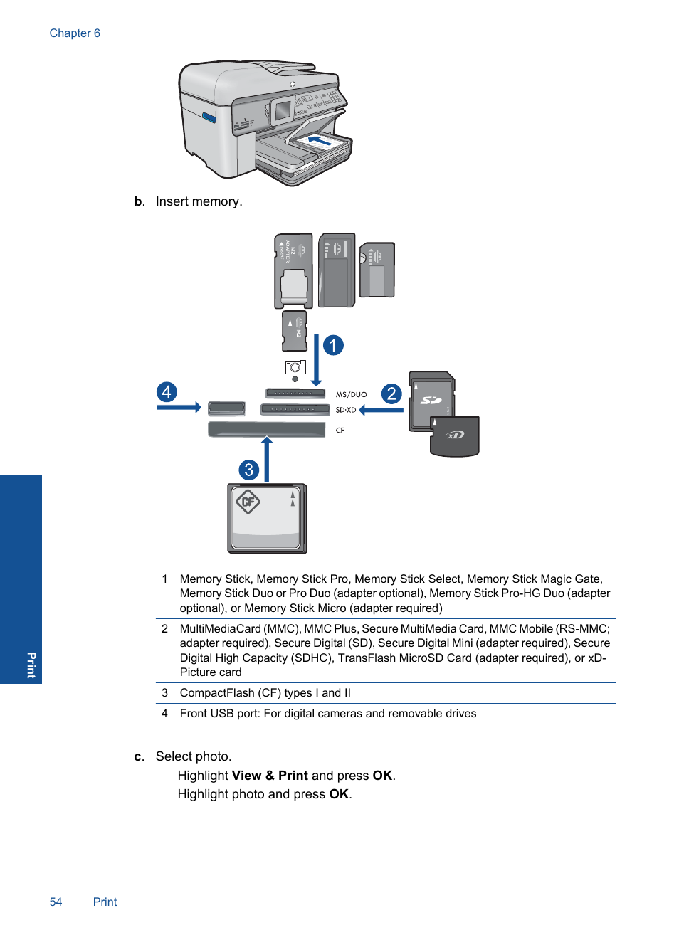 HP Photosmart Premium Fax C410 User Manual | Page 56 / 264