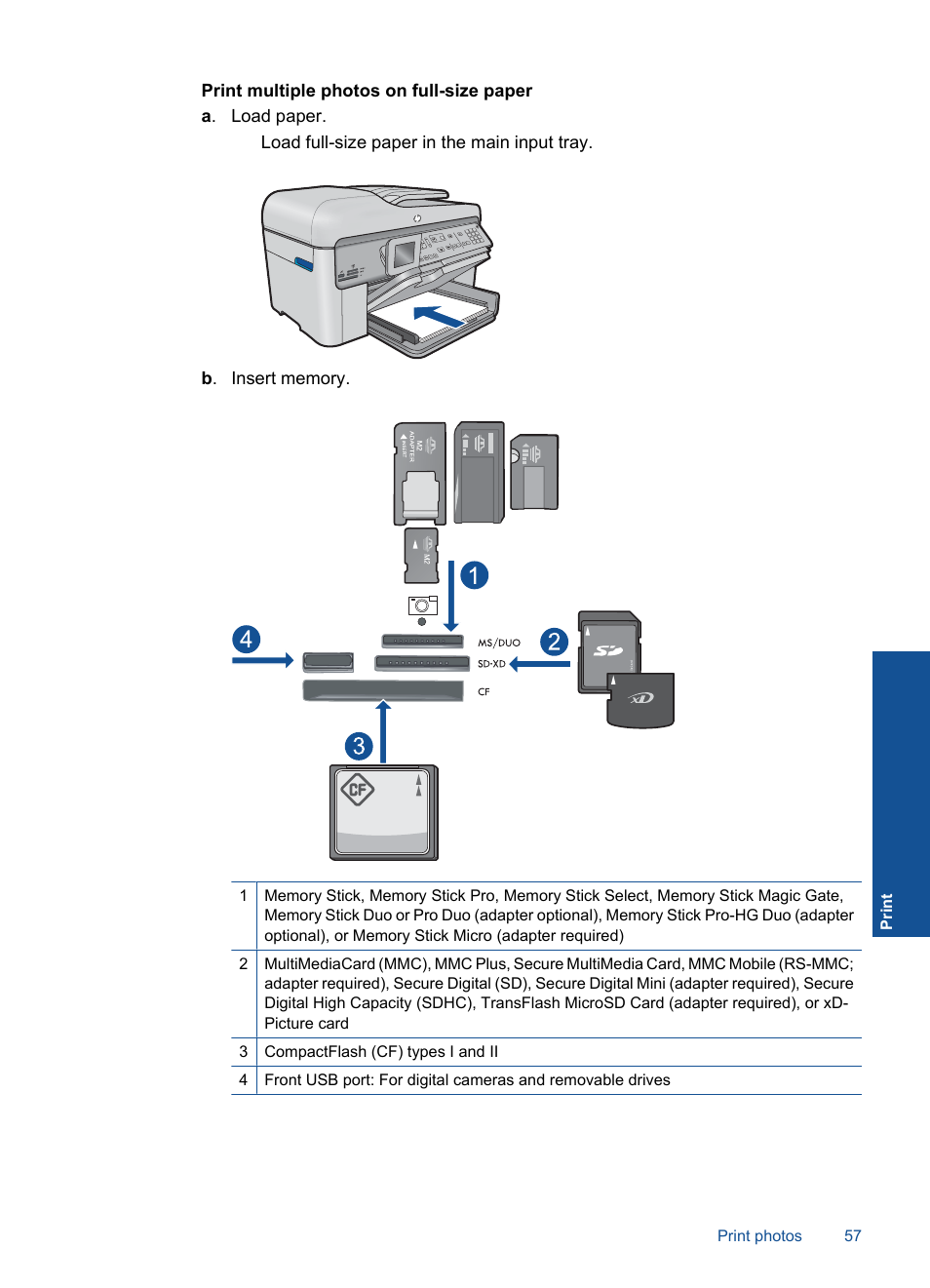 HP Photosmart Premium Fax C410 User Manual | Page 59 / 264