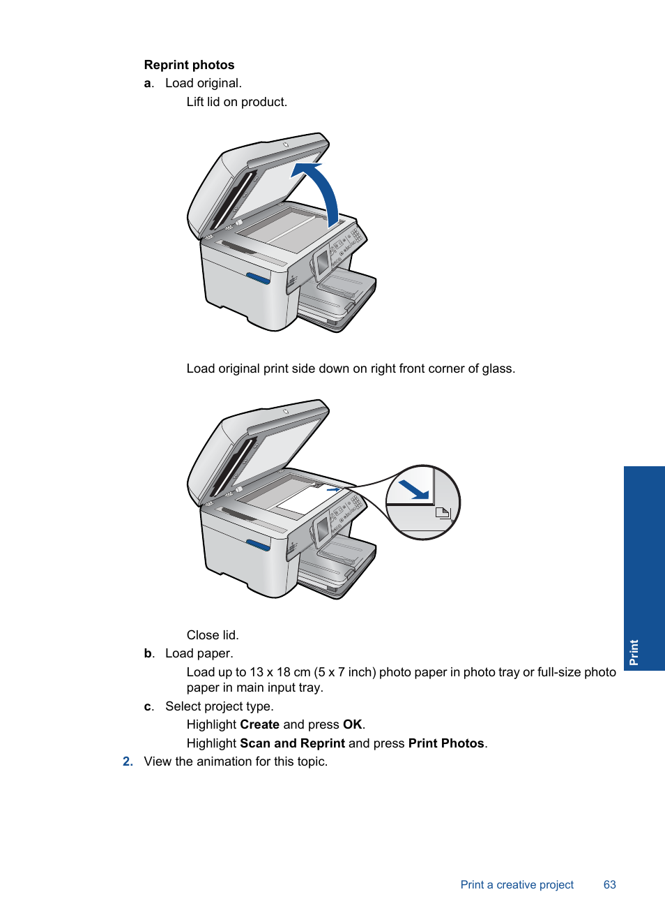 HP Photosmart Premium Fax C410 User Manual | Page 65 / 264