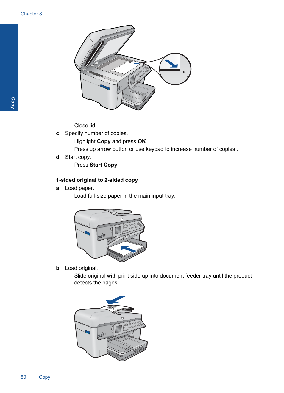 HP Photosmart Premium Fax C410 User Manual | Page 82 / 264