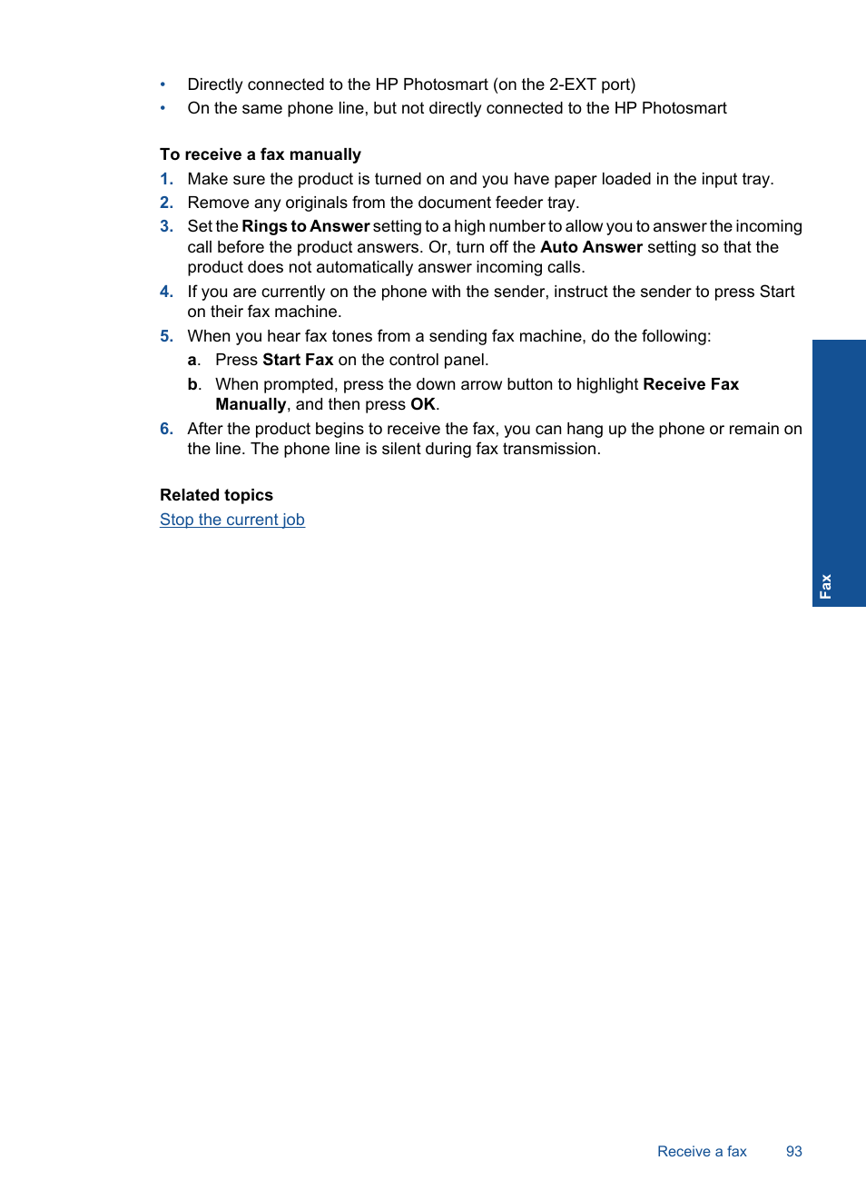 HP Photosmart Premium Fax C410 User Manual | Page 95 / 264