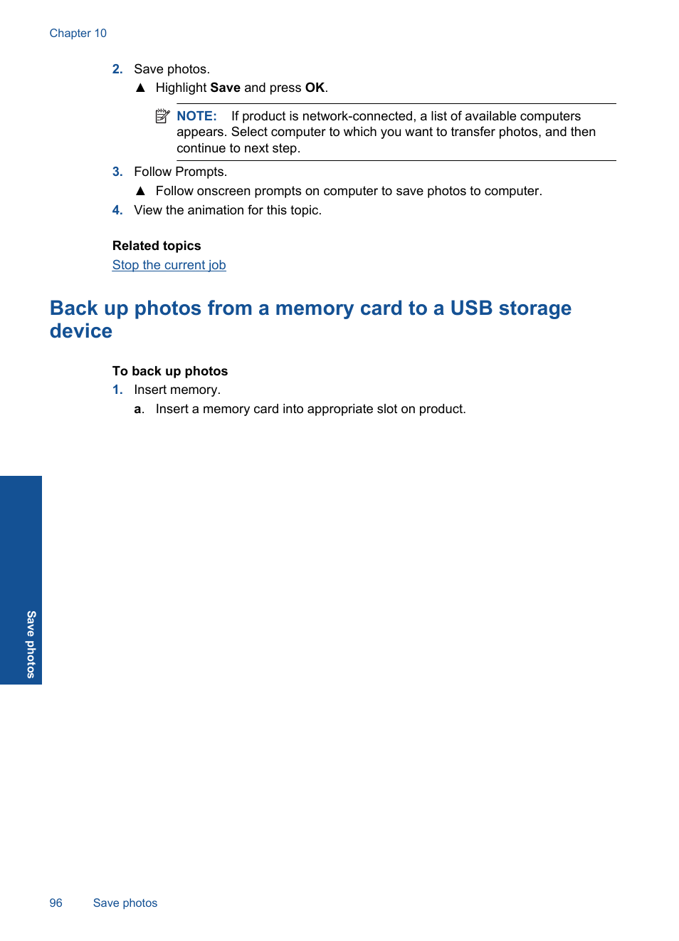 HP Photosmart Premium Fax C410 User Manual | Page 98 / 264