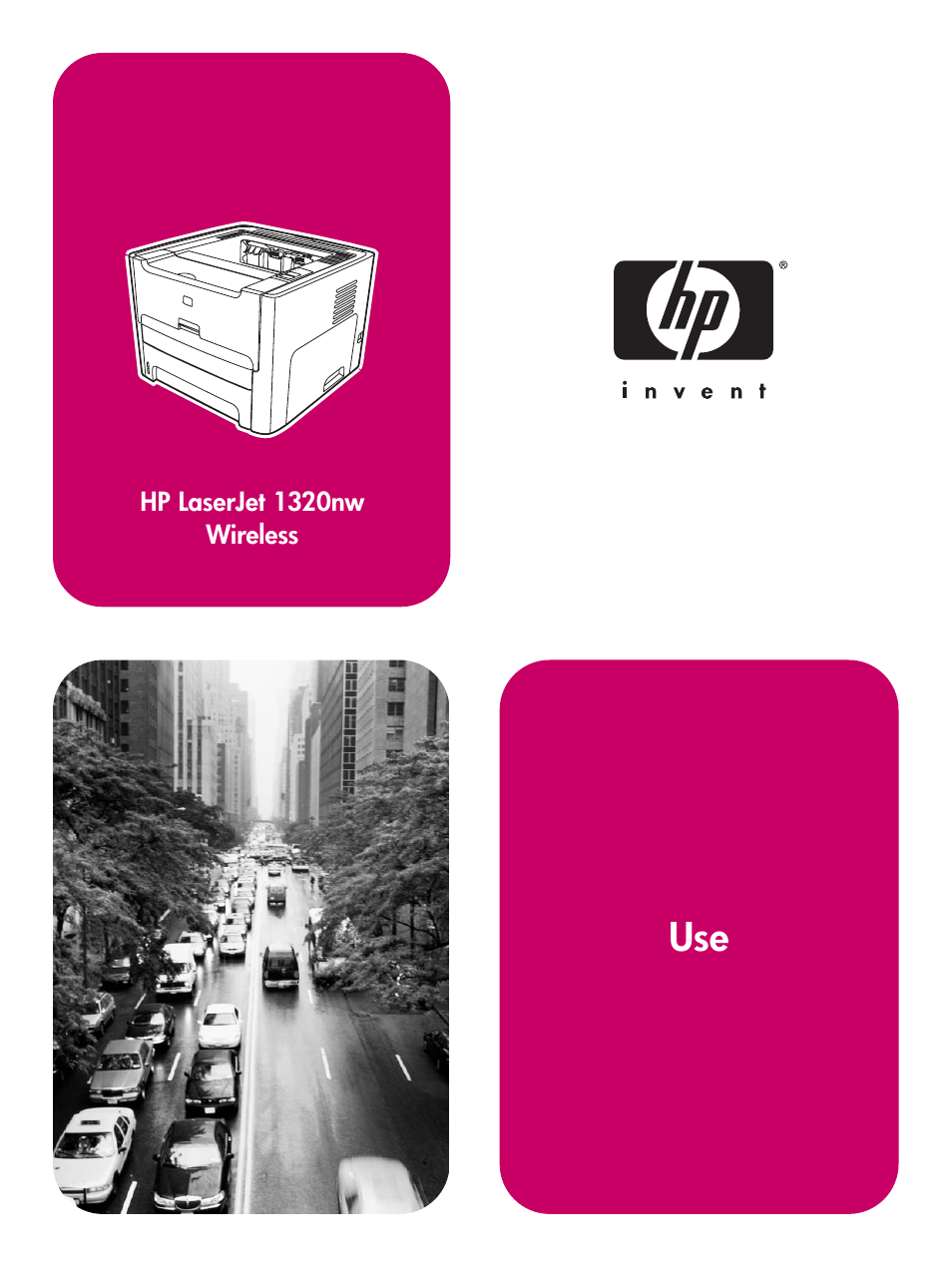 HP LaserJet 1320nw Wireless User Manual | 62 pages