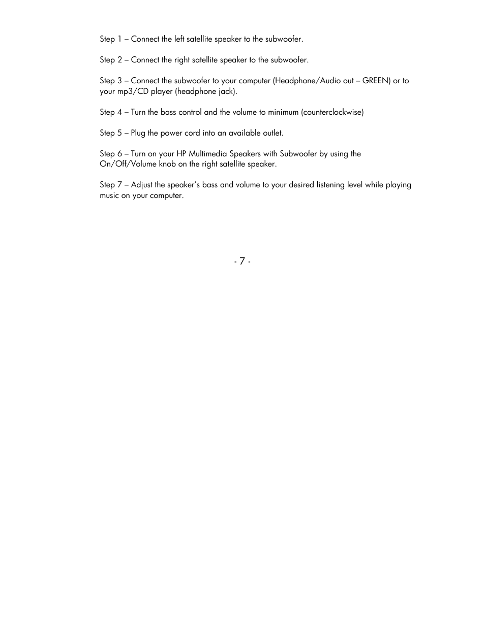 HP PP037AA #ABA User Manual | Page 7 / 11