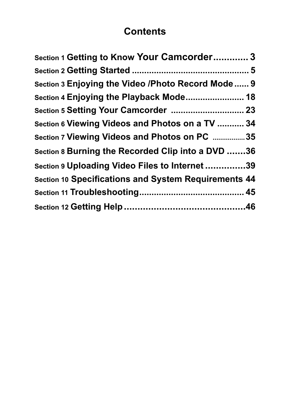 HP V5020U User Manual | Page 2 / 49