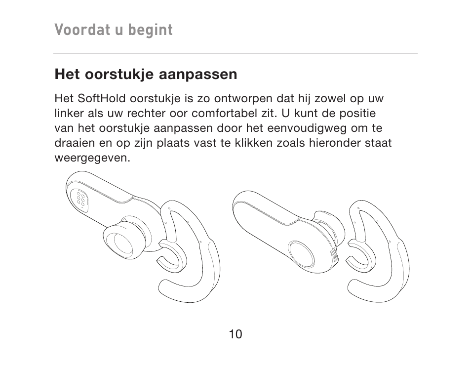 Voordat u begint | HP iPAQ Bluetooth Hands-Free Headset F8T061eaHP User Manual | Page 116 / 208