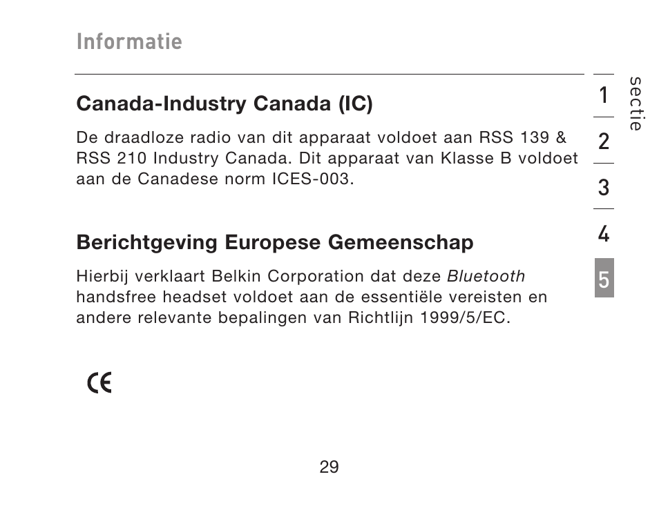 HP iPAQ Bluetooth Hands-Free Headset F8T061eaHP User Manual | Page 135 / 208