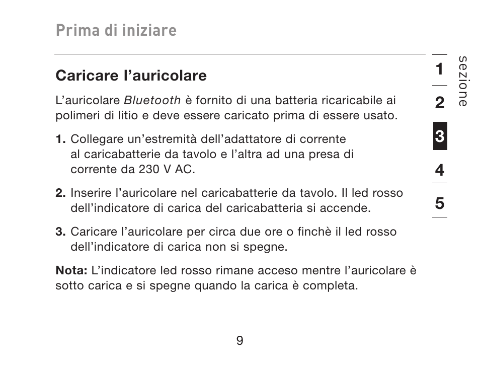 Prima di iniziare | HP iPAQ Bluetooth Hands-Free Headset F8T061eaHP User Manual | Page 183 / 208