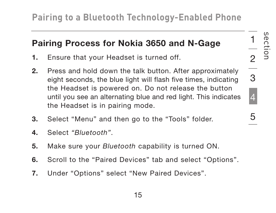 Pairing to a bluetooth technology-enabled phone | HP iPAQ Bluetooth Hands-Free Headset F8T061eaHP User Manual | Page 19 / 208